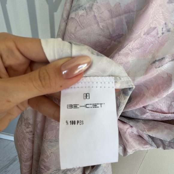 Bechetti- floral maxi dress made in Italy V3-3 - Picture 2 of 7